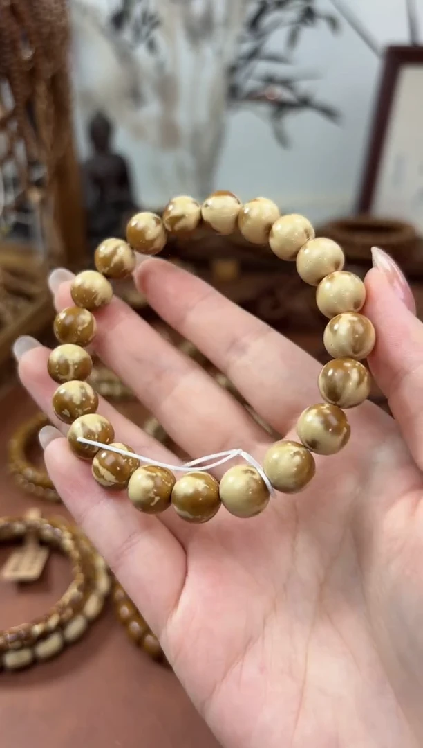 手串紫金鼠10.5实心紫金鼠花皮光珠福利款