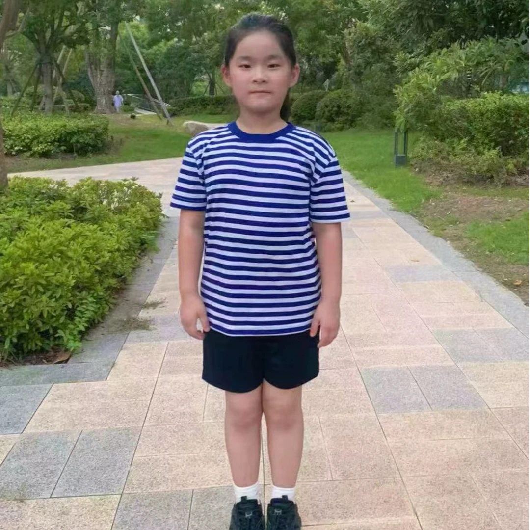 体能训练短袖儿童体能服军娃衣服透气运动女童男童夏季体能训练服