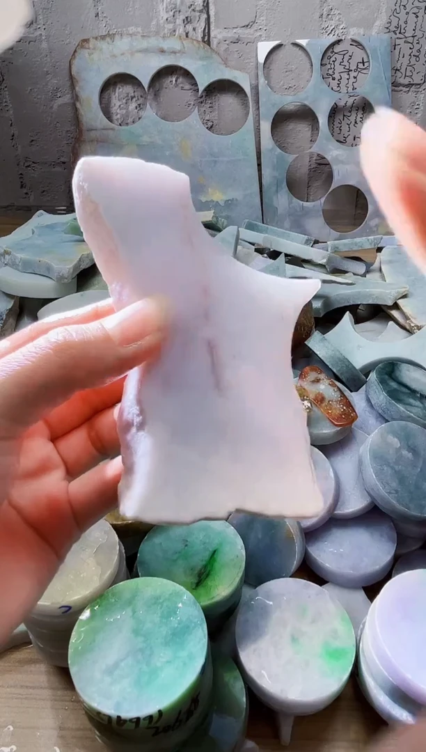 裸石翡翠天然翡翠A货363