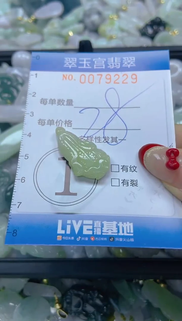 【闪购商品】翡翠颈饰未镶嵌闪购0079229