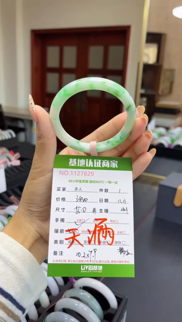 未镶嵌手镯翡翠多人