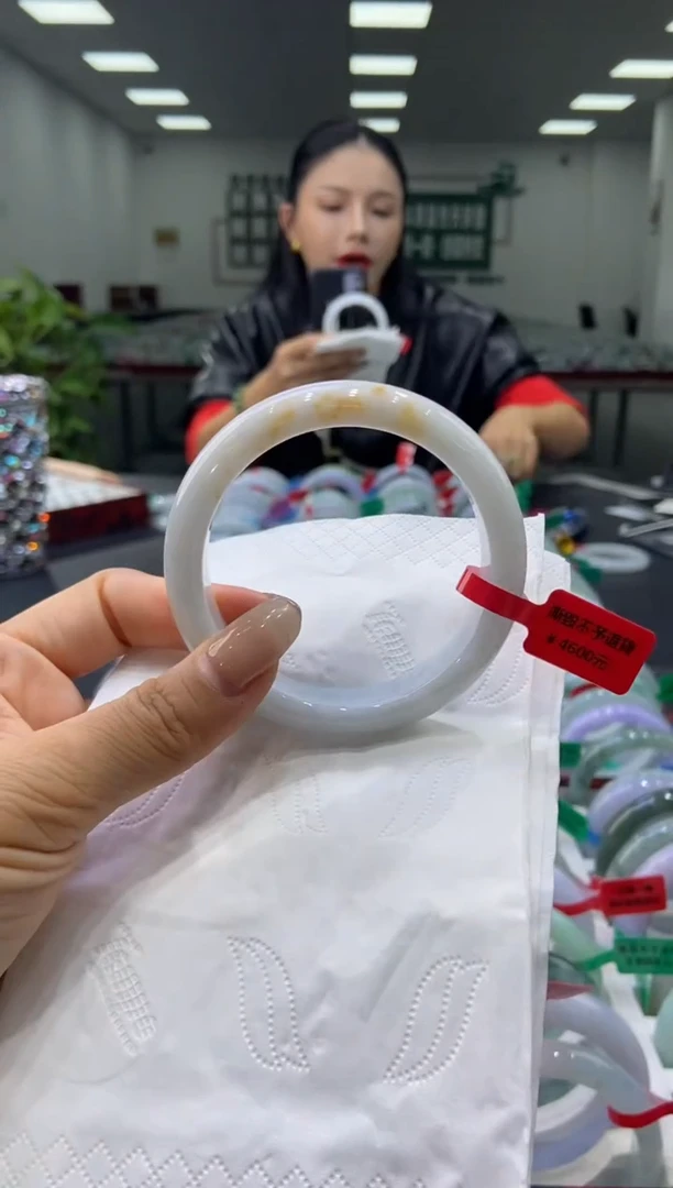 未镶嵌手镯翡翠0000620