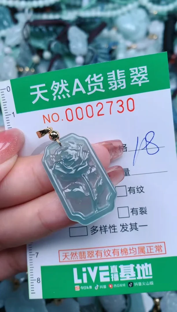 【闪购商品】翡翠颈饰未镶嵌.0002730