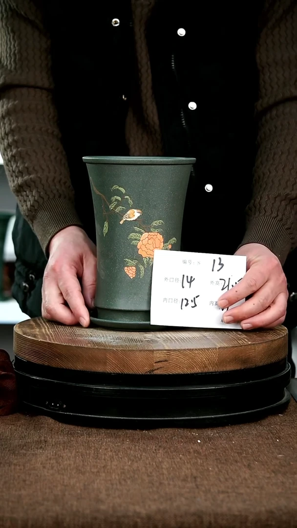 【闪购商品】紫砂花盆13+z宜兴紫砂花盆