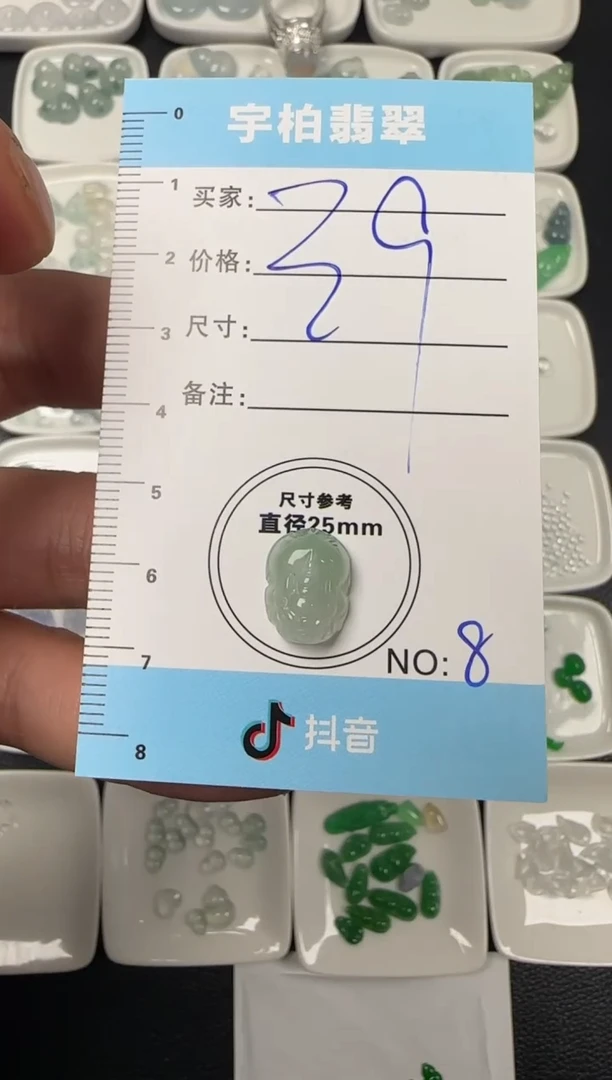 未镶嵌定制翡翠天然A货翡翠+貔貅8