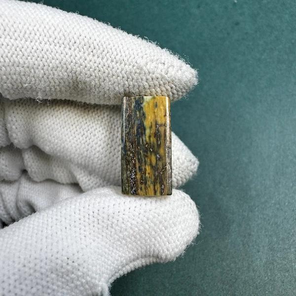 M1262天然猛犸牙一字三通 支持鉴定 假一罚四