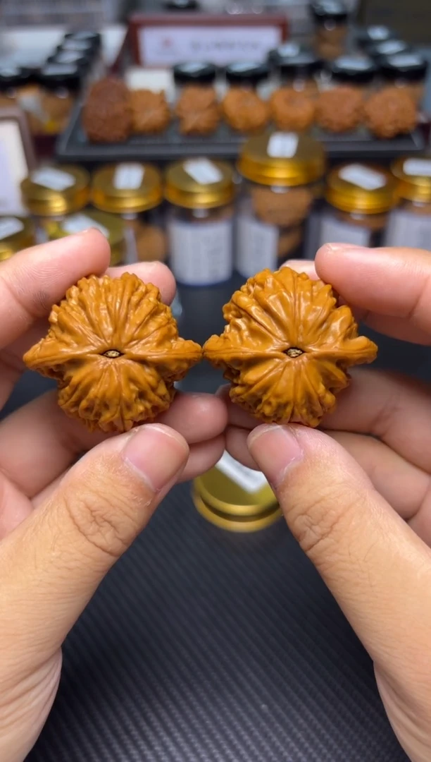 文玩核桃把件156磨盘41