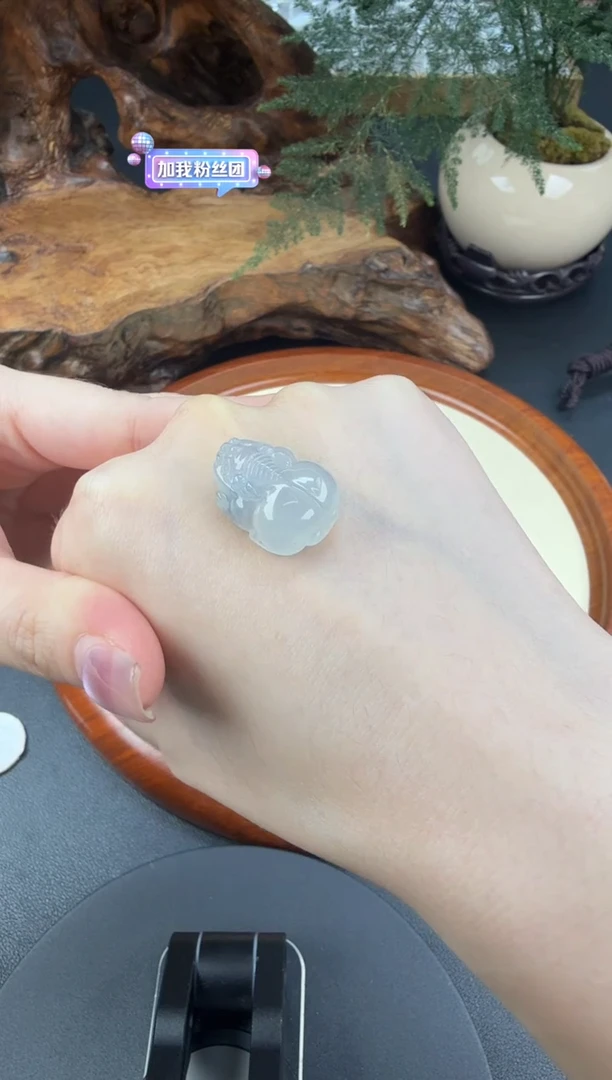 吊坠(不含链)未镶嵌翡翠翡翠饰品-16