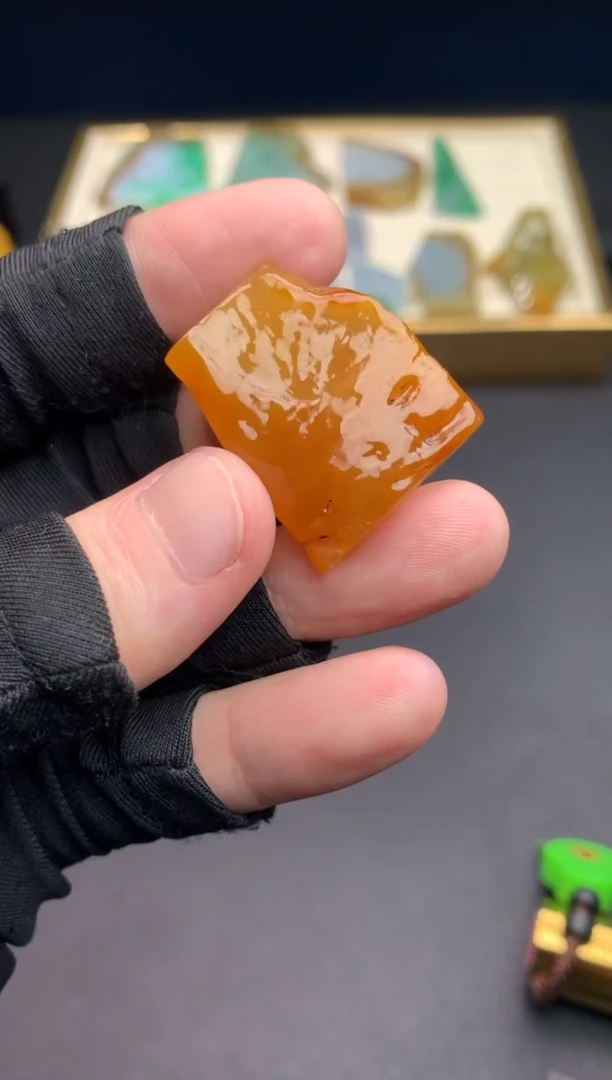 定制翡翠未镶嵌天然翡翠裸石 （含工费）