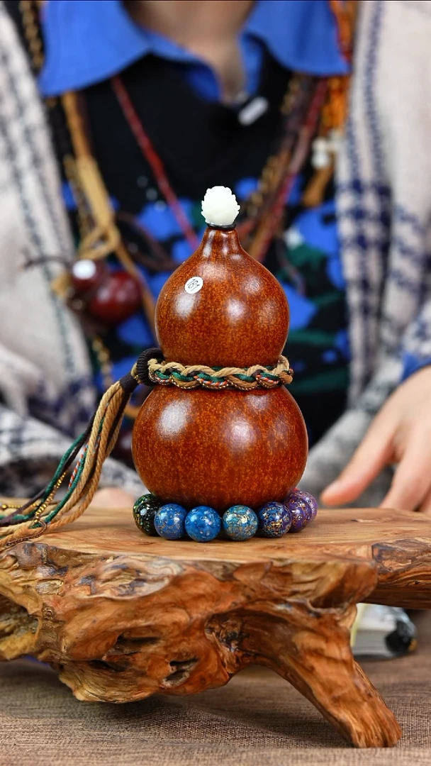 【闪购商品】181—光岳葫天然大漆酒葫芦不含漆珠