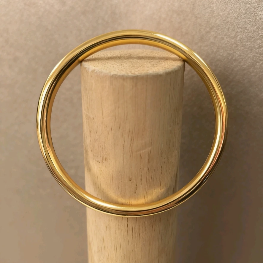 X双悦和鸣素圈手镯香港古法匠心上手显高级 SZ-2