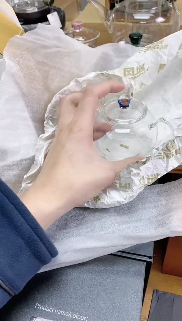 【闪购商品】风谜花语灵珠壶透明