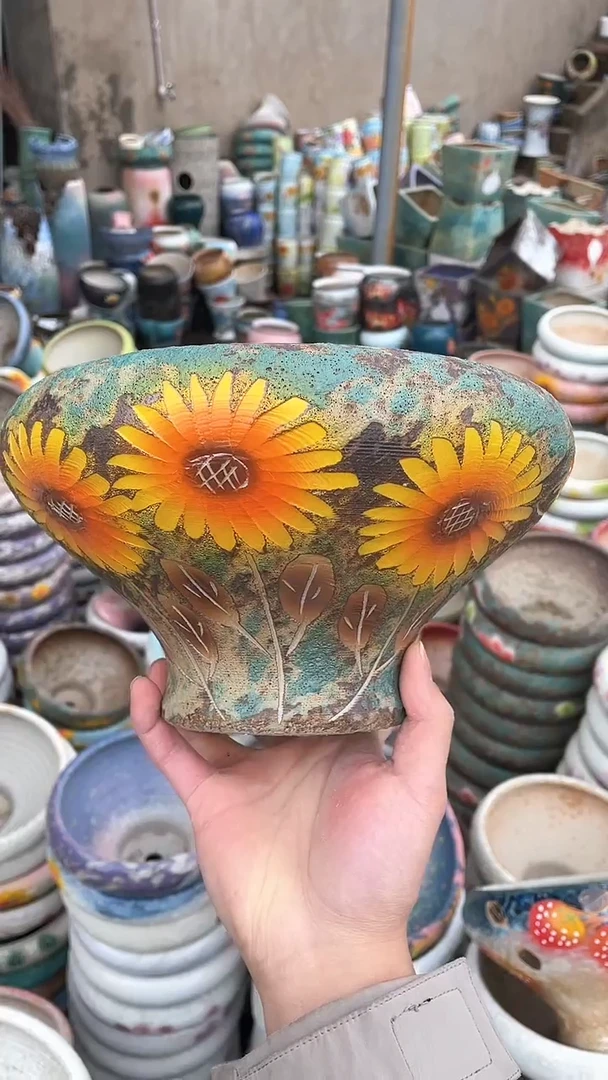 【闪购商品】摆件21-119口20高13    一个