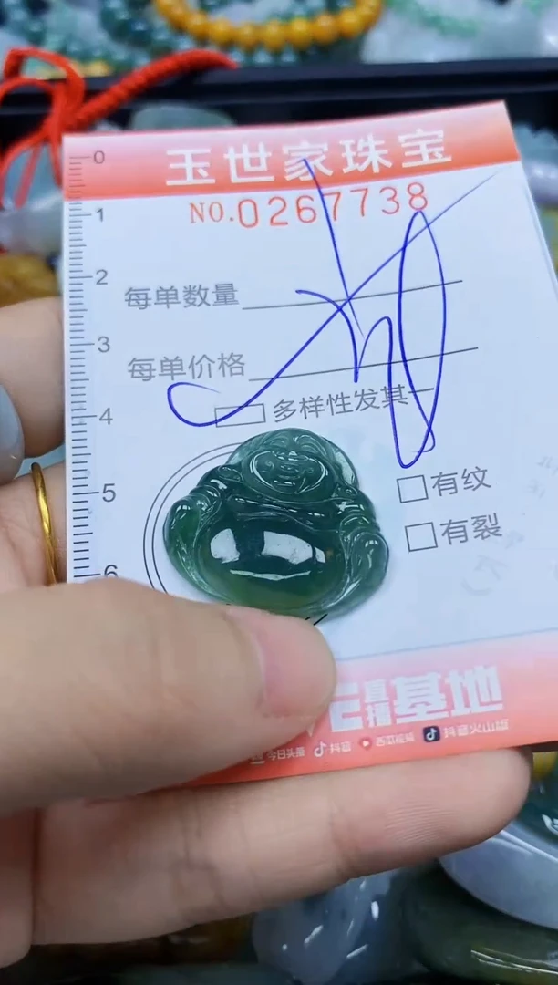 翡翠未镶嵌颈饰闪购0267738多样性发其一