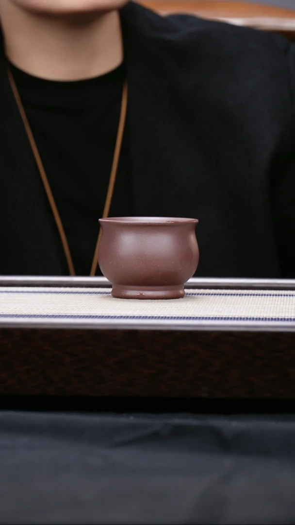 【闪购商品】紫砂茶壶四号井低槽青 将军杯