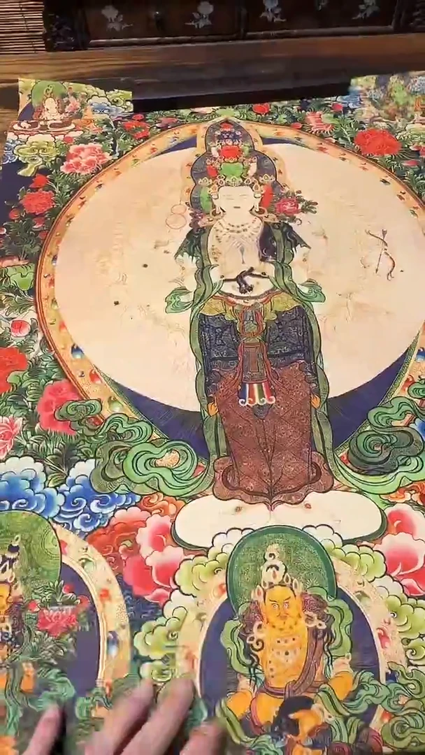 卷轴画梵古文创臻选唐卡084