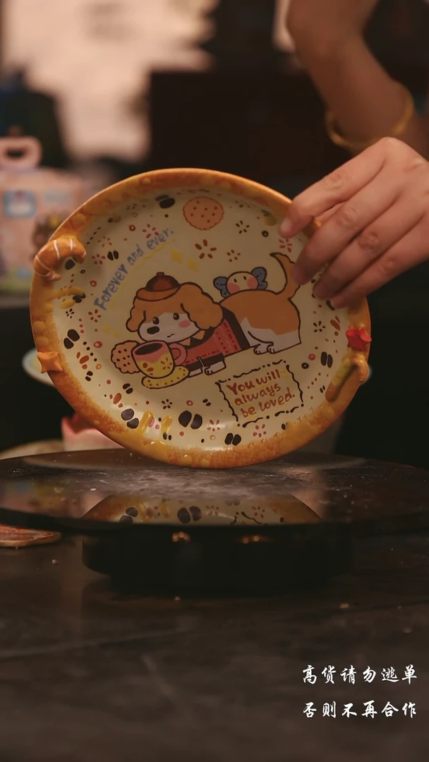 陶瓷景德镇可爱设计师款陶瓷