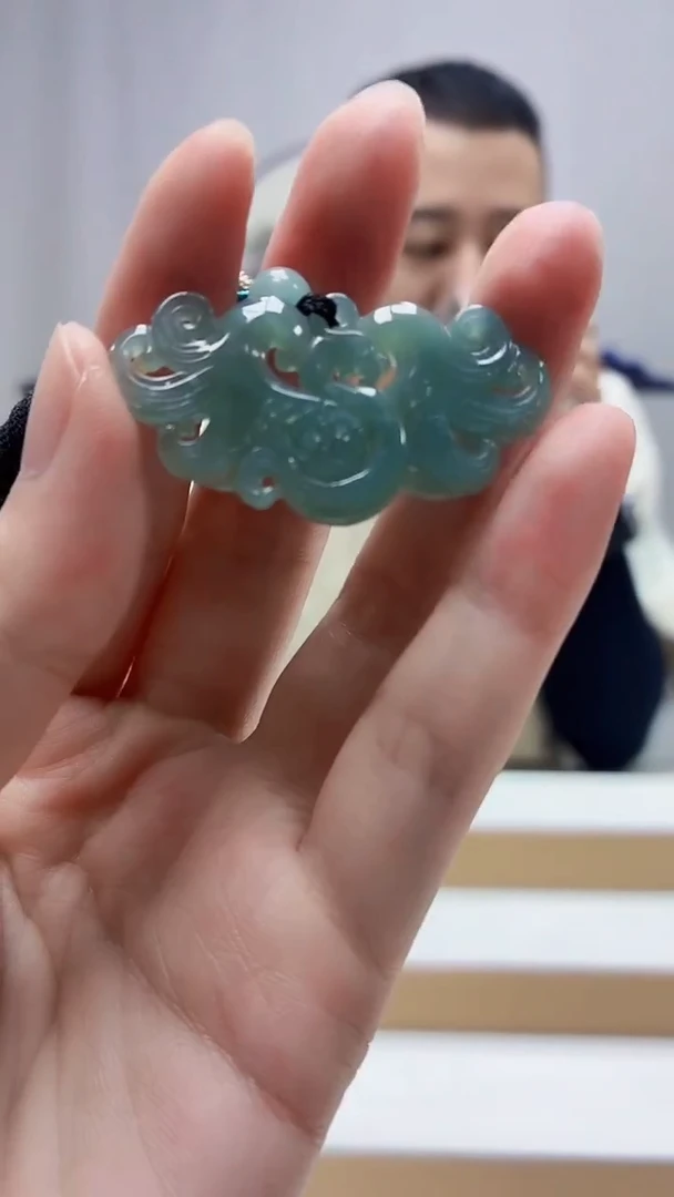 颈饰未镶嵌翡翠4898zm-JJ挂件4