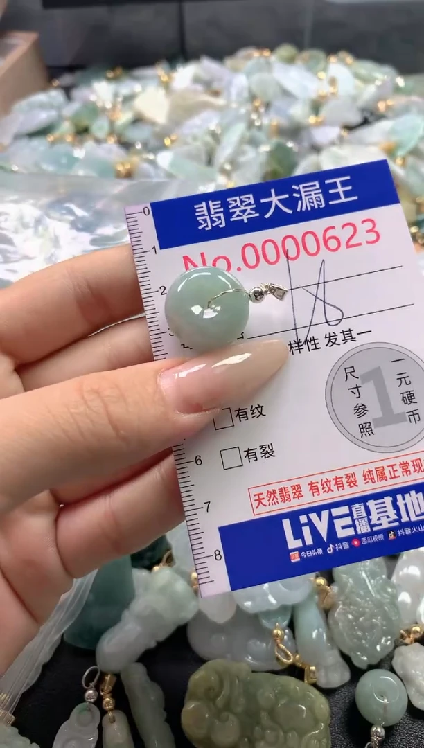 【闪购商品】翡翠吊坠(不含链)未镶嵌623