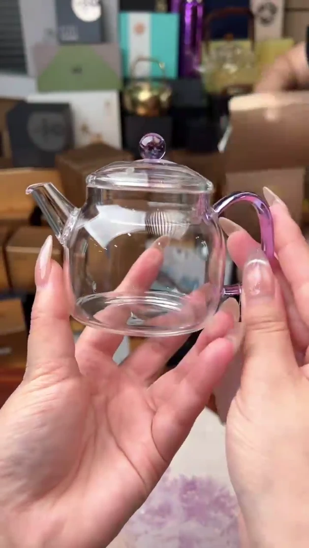 禾器言卿壶浅紫色