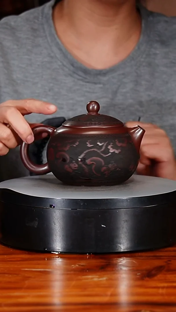 宜兴原矿紫砂壶茶壶400C