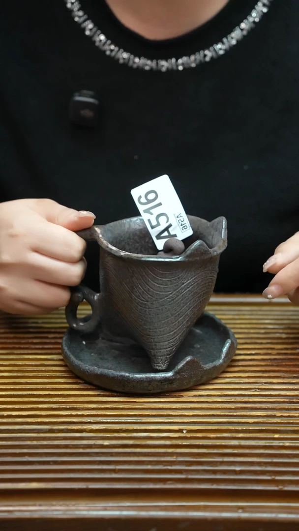 万古烧粗陶手工茶具