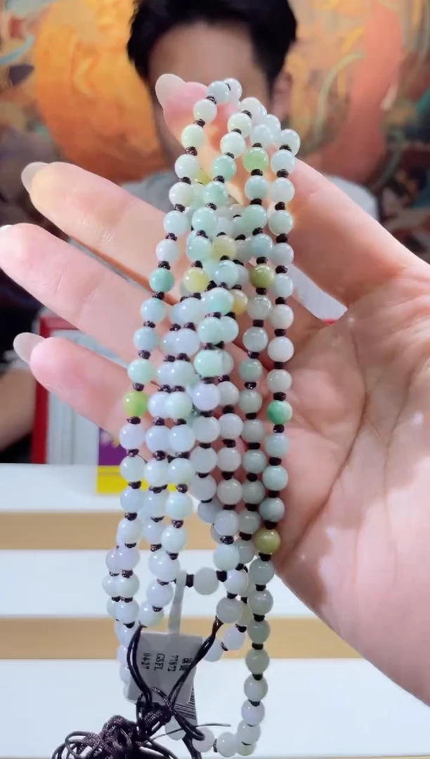 翡翠未镶嵌颈饰多样性自选其一珠链1