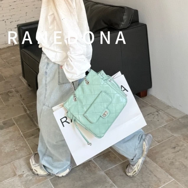 【Show Mi】SK-62782-浅果绿-轻奢小众时尚百搭女士包包