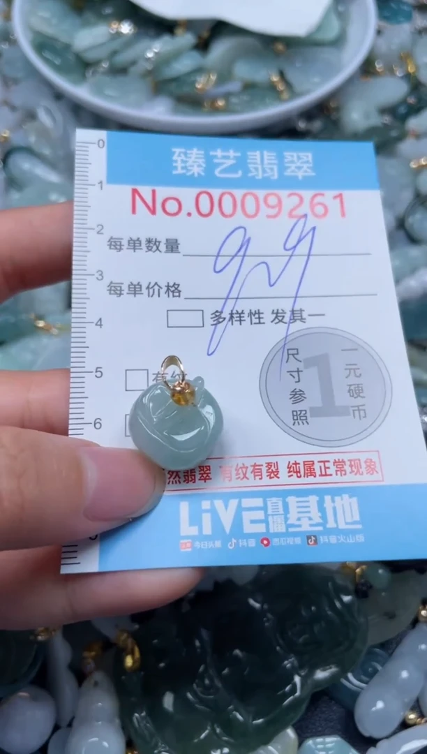 颈饰未镶嵌翡翠9261