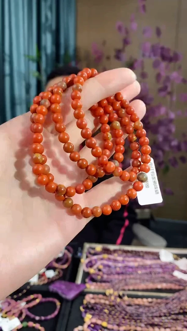【闪购商品】南红玛瑙手串未镶嵌207多样性发其一