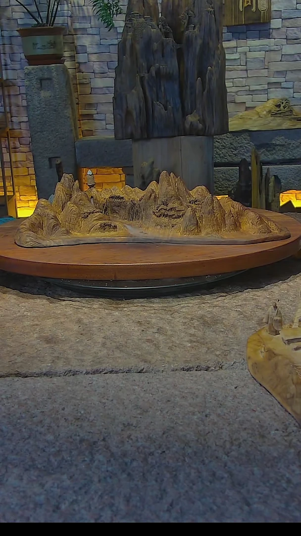 木金丝楠木倒流香摆件