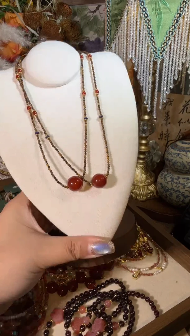 未镶嵌项链玛瑙/玉髓033