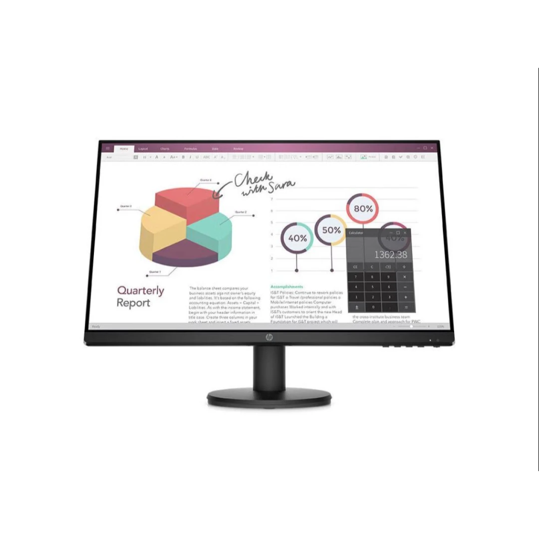 95新 HP/惠普 惠普23.8寸Ips高清显示器防蓝光护眼屏