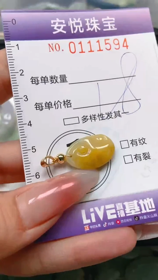 【闪购商品】翡翠颈饰未镶嵌闪购0111594