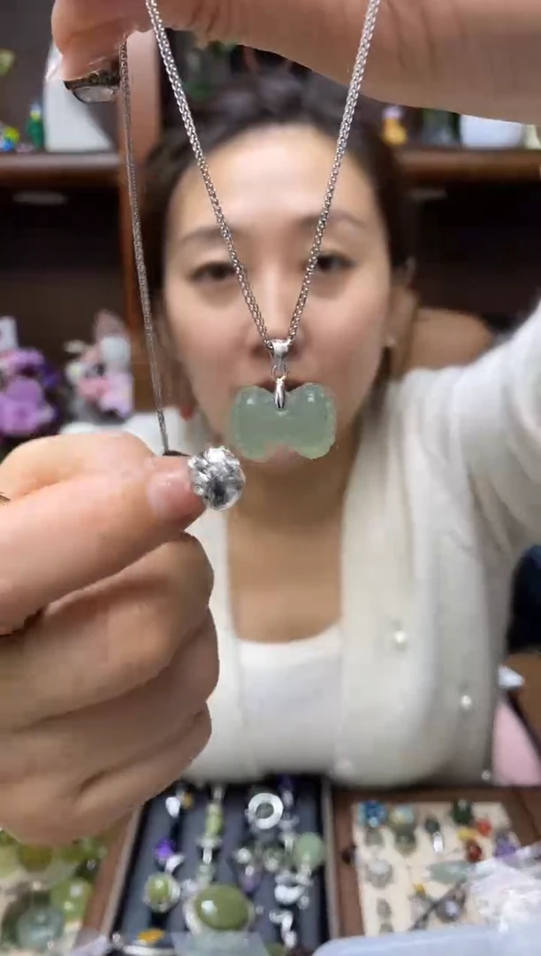 未镶嵌岫玉吊坠不带链条