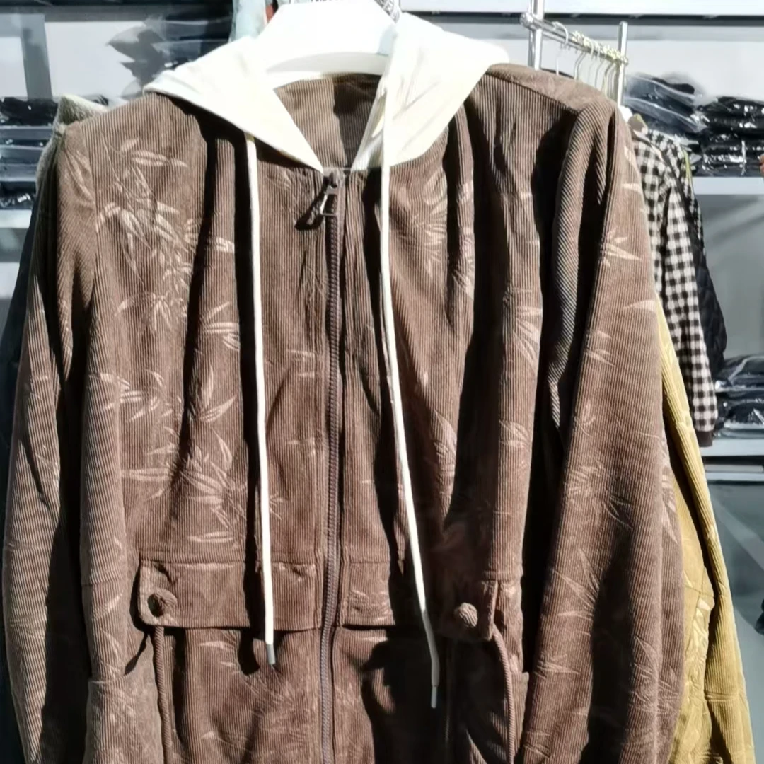 038连帽女士外套休闲