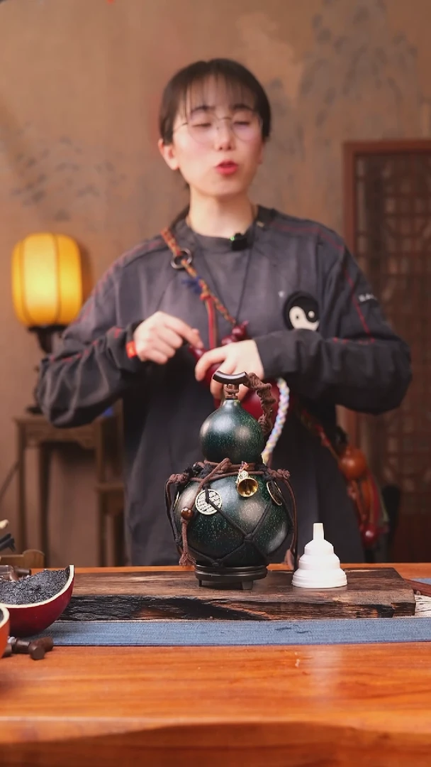 618号链接精品大漆葫芦现货现发[一物一拍]