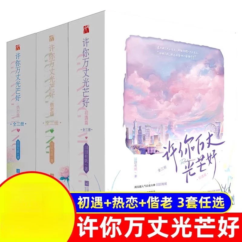 许你万丈光芒好初遇篇热恋篇偕老篇 青春文学都市娱乐圈甜宠小说