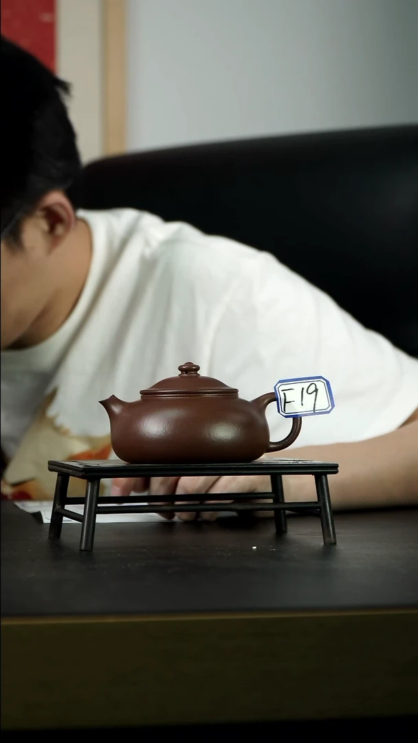 茶壶紫砂F19 云溪 【小四紫砂】