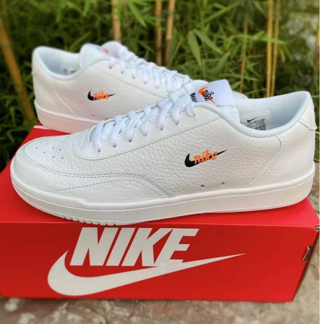 【微瑕/鞋盒破损】Nike运动复古潮流低帮生活休闲白板鞋 CW1067-100