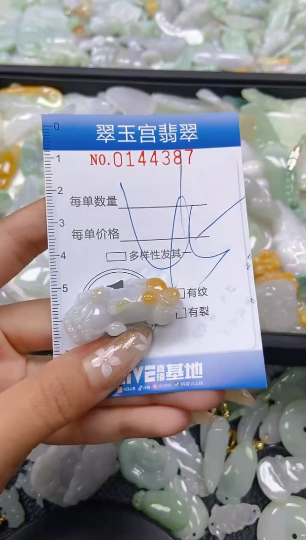 翡翠未镶嵌颈饰闪购0144387