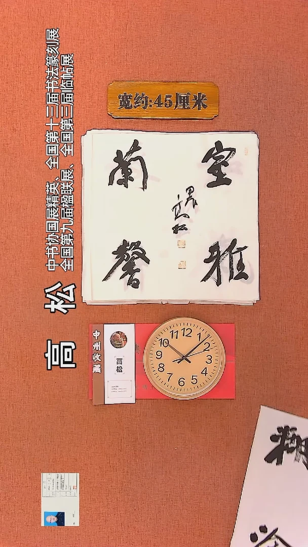 【闪购商品】书法93         高松书法作品