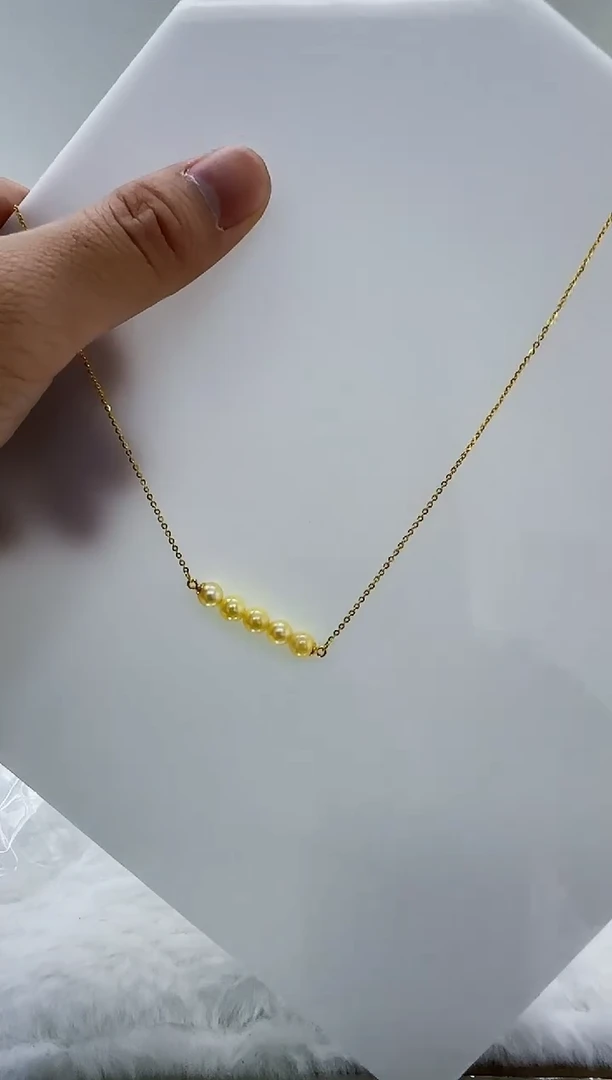 银S925镶嵌海水珍珠DA 羽皇金 A414