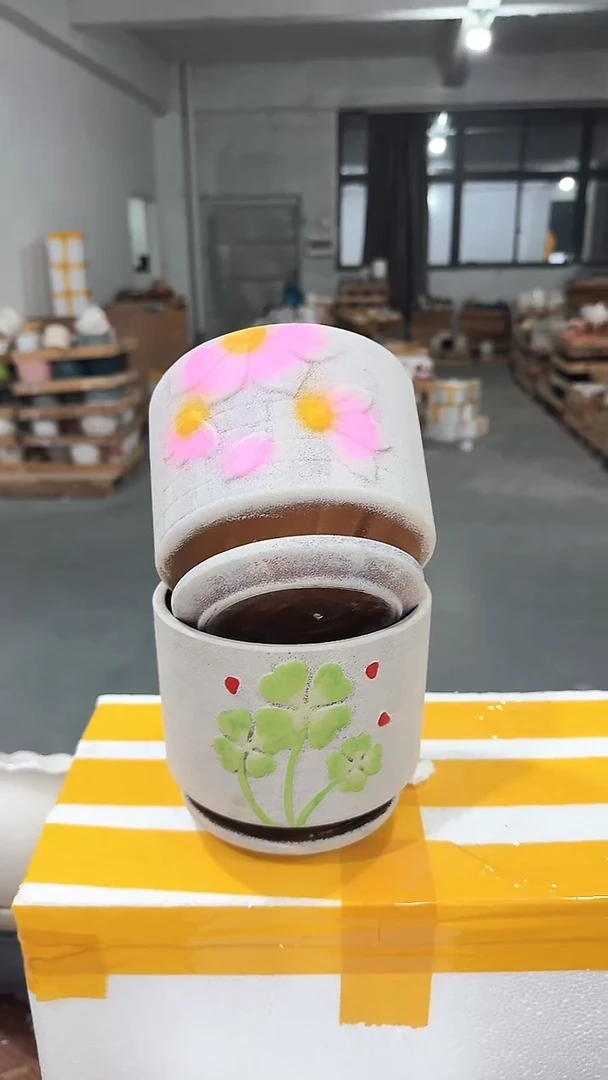 高温陶瓷花盆+Q4