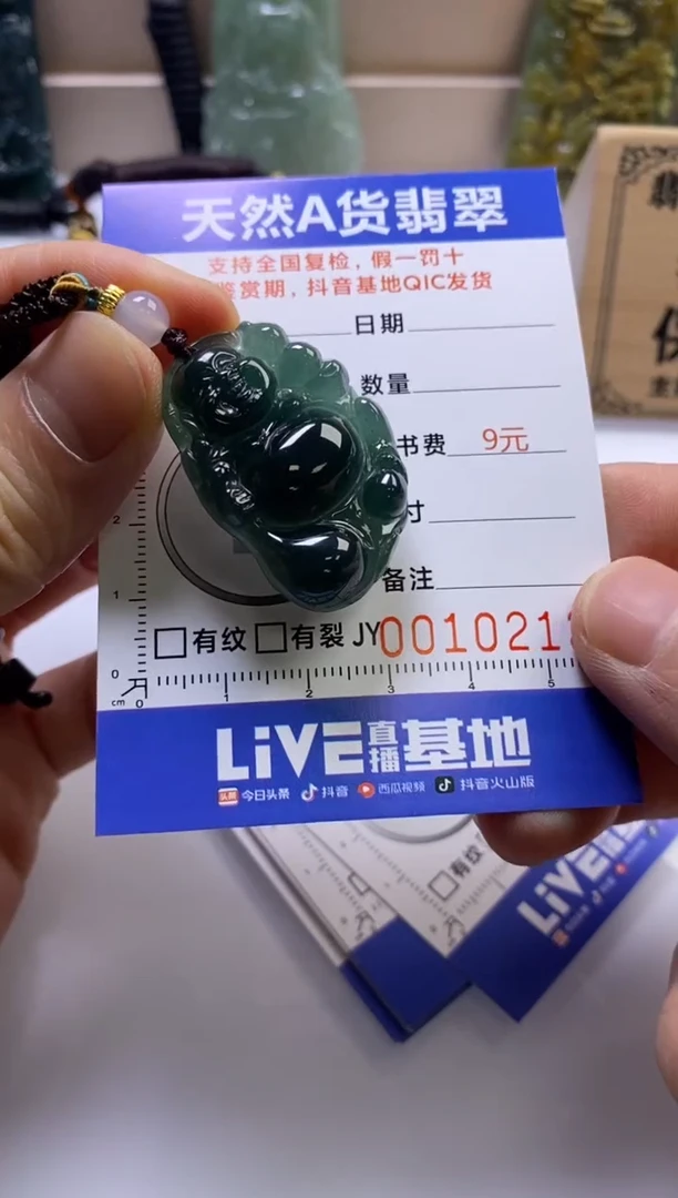 颈饰未镶嵌翡翠