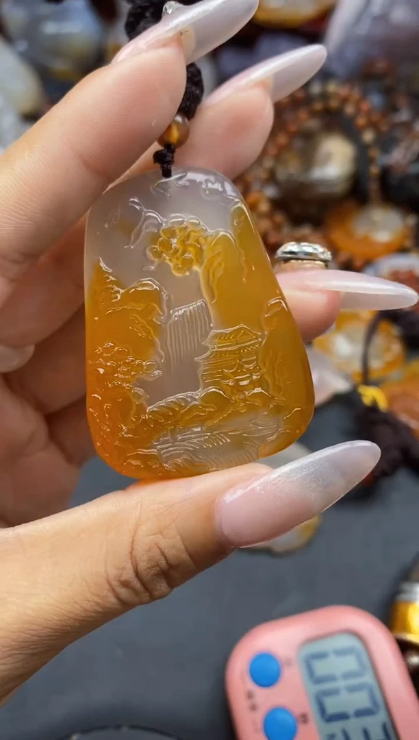 【闪购商品】玛瑙/玉髓颈饰未镶嵌ll