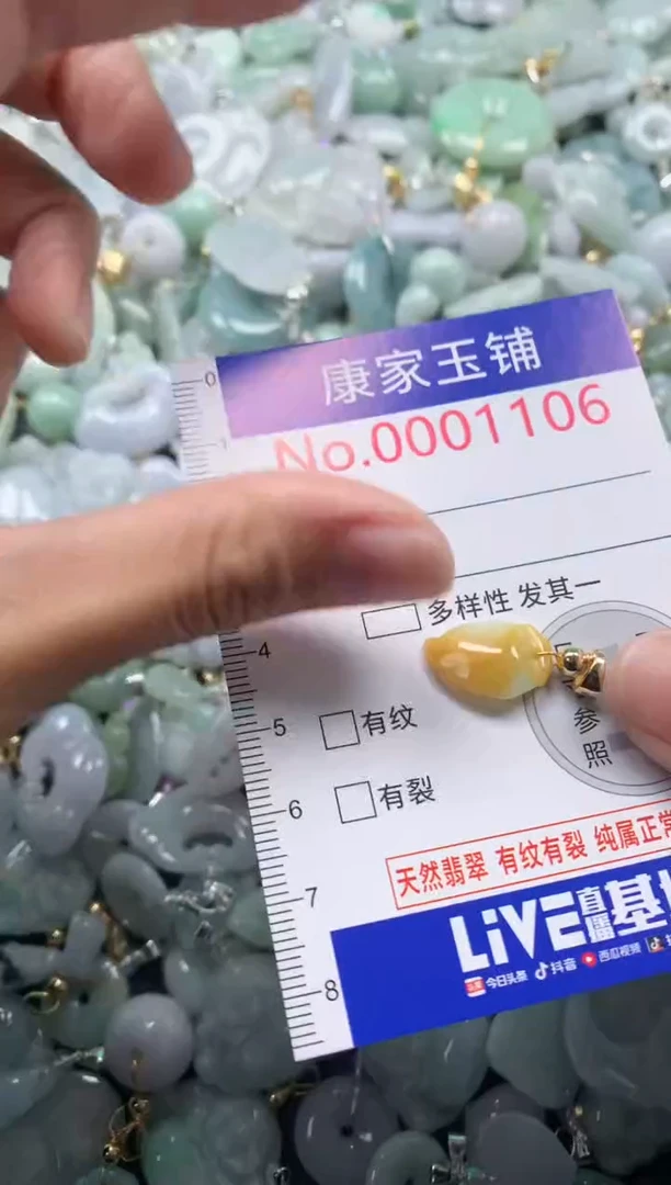 颈饰未镶嵌翡翠1106