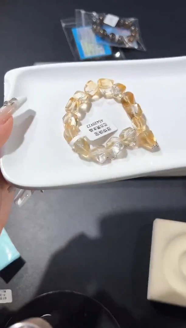 未镶嵌手链水晶91p多样性发其一【1条】默认微瑕