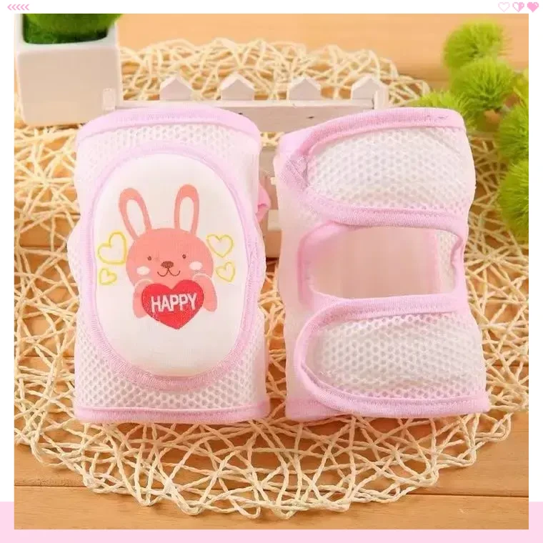 儿童护膝夏季薄小孩户外运动夏天可调节婴儿学步宝宝爬行防摔膝T