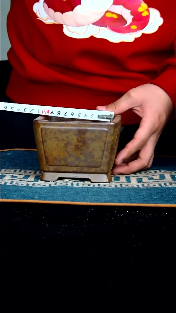 【闪购商品】紫砂花盆微瑕10*6.5内径尺寸